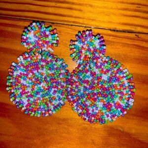 Multicolored earrings